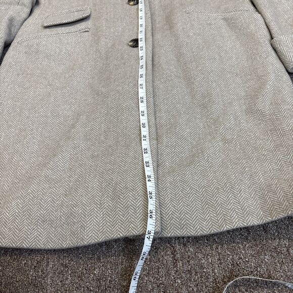 Lauren Ralph Lauren "BLACK LABEL" 10 Reefer Coat LR2523 Wool Blend - Picture 5 of 13